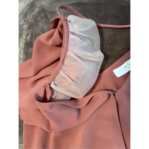 ASTR The Label Women's Pink Blouse - Picture 4 of 6